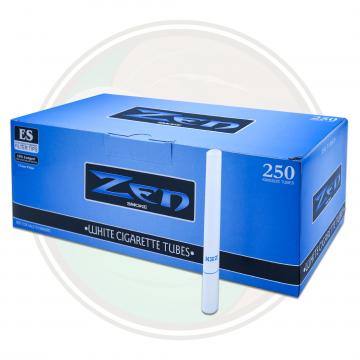 Zen Light Blue King Size Cigarette Tubes for Roll Your Own Whole Leaf Tobacco Leaf Only